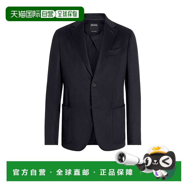 香港直邮Zegna 单排扣西装外套 UAC46 SDF 100杰尼亚