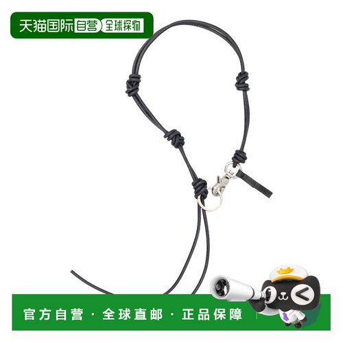香港直邮Our Legacy 女士 Udon Ladon 皮革项链 A4258UBBLACK