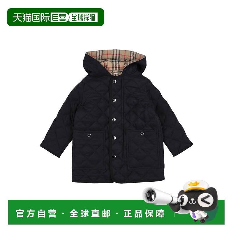 香港直邮Burberry 巴宝莉 男童 Shell 夹克童装 black黑色 舒适时,童装/婴儿装/亲子装,普通外套,淘宝优惠券,粉丝福利购,淘宝优惠卷