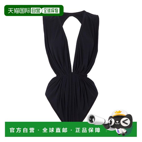 1h可退 香港直邮RICK OWENS 女士连体衣 LI01C3150RV09 AW2022 黑
