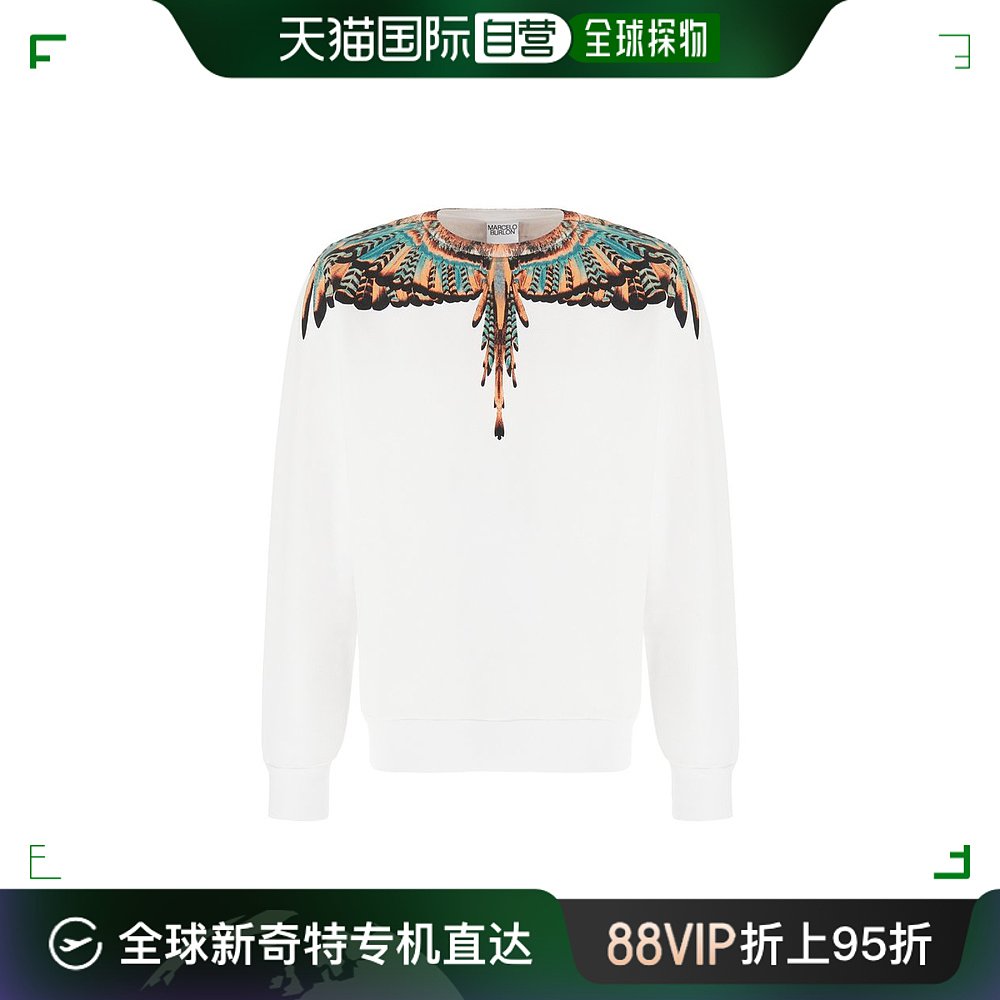 香港直邮Marcelo Burlon County Of Milan 男士 圆领长袖卫衣 CMB