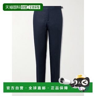 香港直邮Orlebar Brown 男士 Griffon 锥形亚麻裤子 280105NIGHTI