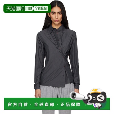 1h可退 香港直邮Tom Ford 汤姆 福特 女士 灰色 Donald 衬衫