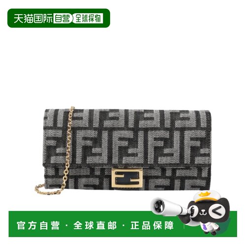 1h可退 香港直邮FENDI 25FW Baguette Continental单肩包 Women