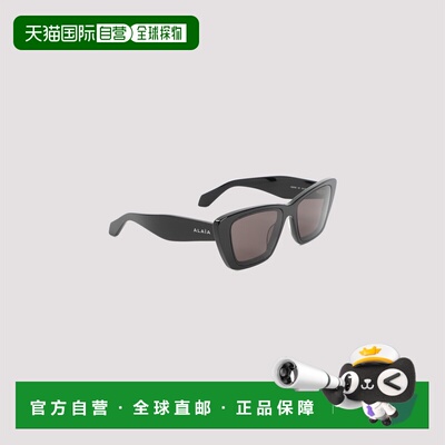 1h可退 欧洲直邮ALAIA 女士太阳镜 AA0070S001 SS2026 黑色 Sungl