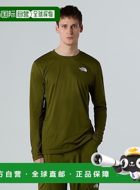 自营欧洲直邮北面男款 LIGHTRANGE™ 长袖T恤TheNorthFace