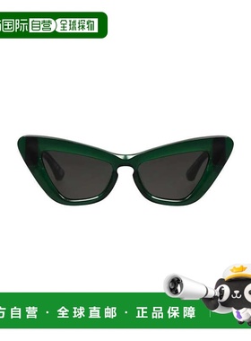 1h可退 香港直邮Burberry 巴宝莉 女士 太阳眼镜 green绿色 舒适
