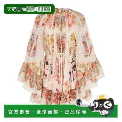 1h可退 香港直邮Zimmermann 飘逸连衣裙 6499DRS263