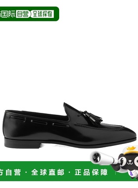 香港直邮Prada 拉绒皮革乐福鞋单鞋 2DB225055FX000普拉达