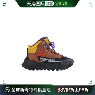 SNM026701604883 香港直邮Dsquared2 徽标系带高帮运动鞋