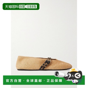 AA3A058TK036单鞋 纸草芭蕾平底鞋 女士 香港直邮Alaia