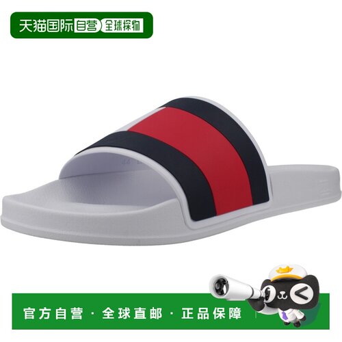 香港直邮Tommy Hilfiger 汤米 希尔费格 男士 POOL 浅可调节拖鞋