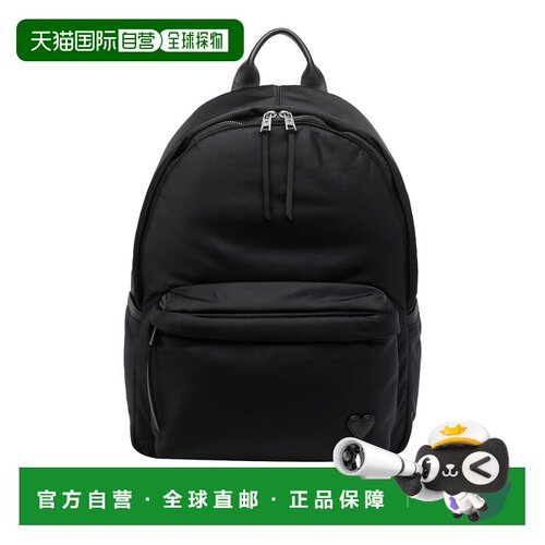 1h可退 欧洲直邮Ami Paris 男士双肩包 ULL728AW0001001 CO 黑色