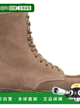 1h可退 香港直邮Visvim 维斯维木 男士 驼色 Scout Moc Folk 中筒