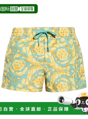 香港直邮Versace 抽绳泳裤 ABU050201A11356