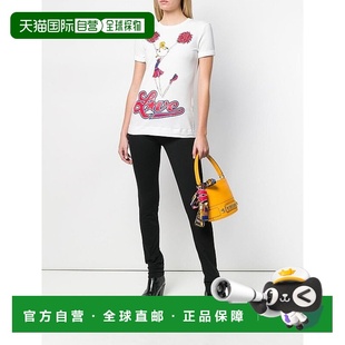 香港直邮Moschino W4G6002E2011 啦啦队印花T恤