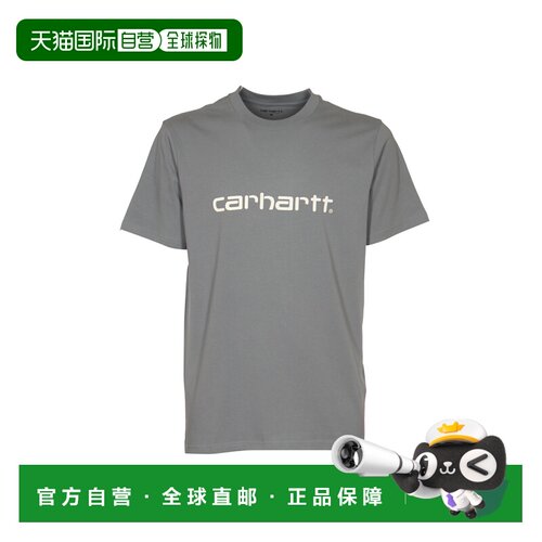 1h可退 香港直邮CARHARTT WIP 男士T恤 I0310472INXX CO 灰色短袖