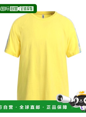 1h可退 香港直邮Moschino 莫斯奇诺 男士 汗衫 yellow黄色 舒适时