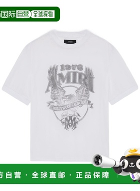 香港直邮Amiri 老鹰图案T恤 AMTOJR1025短袖