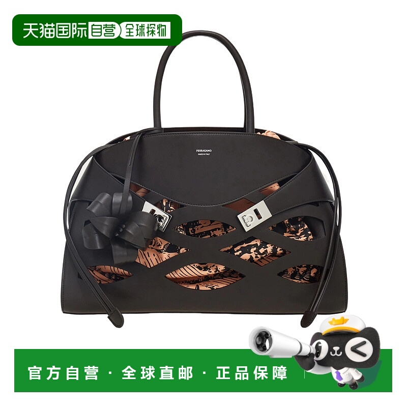 香港直邮Salvatore Ferragamo Hug 手提包 21A418菲拉格慕