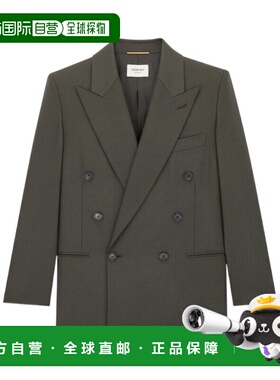 香港直邮Saint Laurent 羊毛西装外套 859880Y405W
