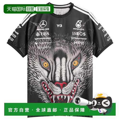 香港直邮Y-3 男士 x Mercedes F1 Driver 短袖毛线衫 KT2226