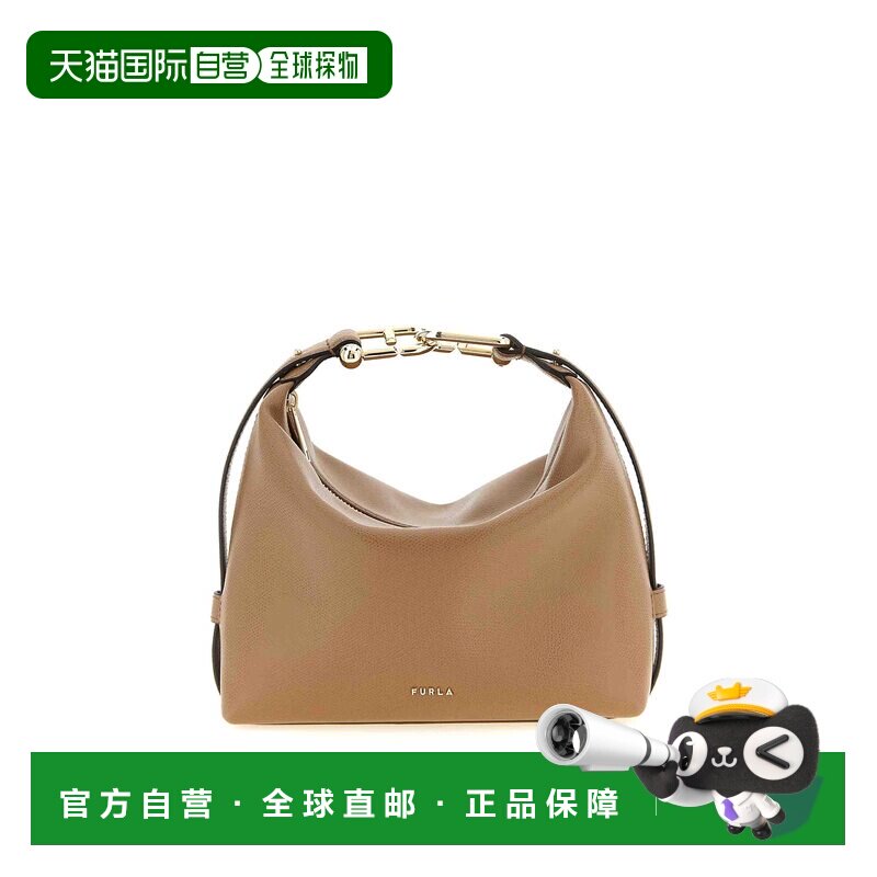 香港直邮FURLA 女士斜挎包 WE00877A00234489S SS2026 棕色 拉链