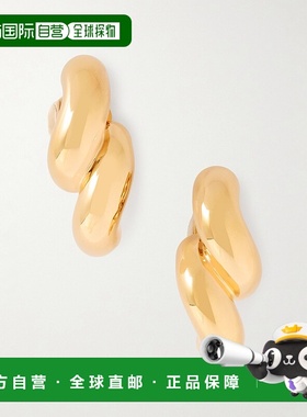 1h可退 香港直邮alaia 女士 镀金夹式耳环 AAJE1047LA006耳夹配饰