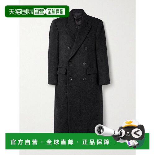 1h可退 NILI LOTAN 女士 Edmont 双排扣羊毛大衣 12401W1西装