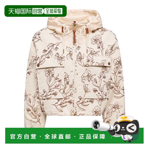 1h可退 Moncler Nepeta 连帽花卉印花夹克 L10931A00145599D5外套