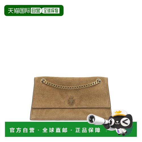 香港直邮TORY BURCH 女士单肩包 178857200 AW2026 浅棕色 Kira T