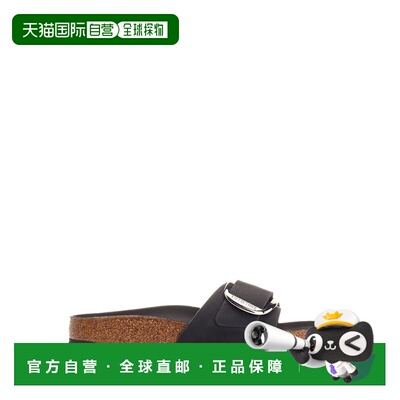 香港直邮BIRKENSTOCK 女士拖鞋 1006523BLACK SS2026 黑色 Leathe
