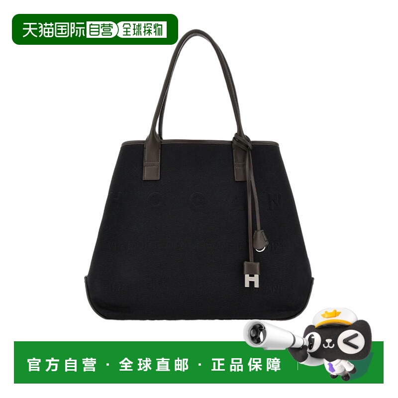 香港直邮Hogan Script 中号托特包购物袋单肩包 KBW01TA2300UH7