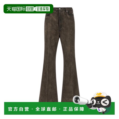 Rick Owens 腰带袢牛仔裤 RR02F4335DRK