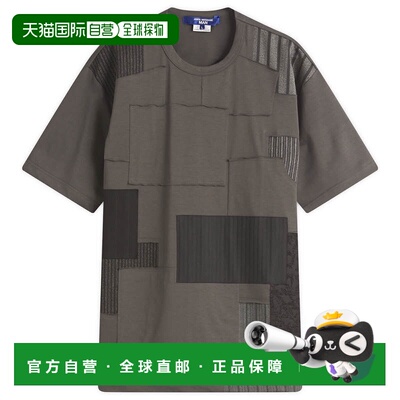 1h可退 香港直邮Junya Watanabe 渡边淳弥 男士 拼布T恤 WOT00705