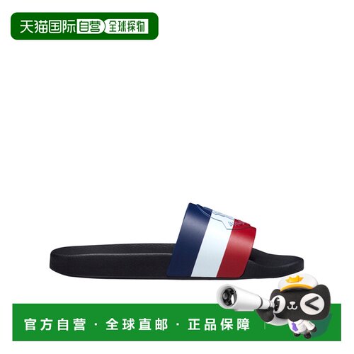 香港直邮Moncler Basile圆头拖鞋 K109A4C0002001A49凉鞋