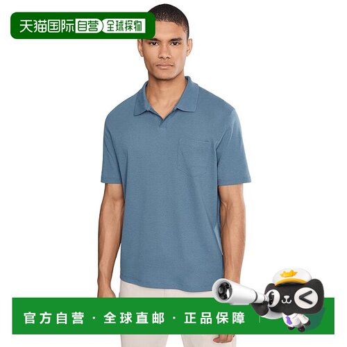 1h可退 美国直邮VINCE 男士 Johnny 短袖领POLO衫  舒适时尚