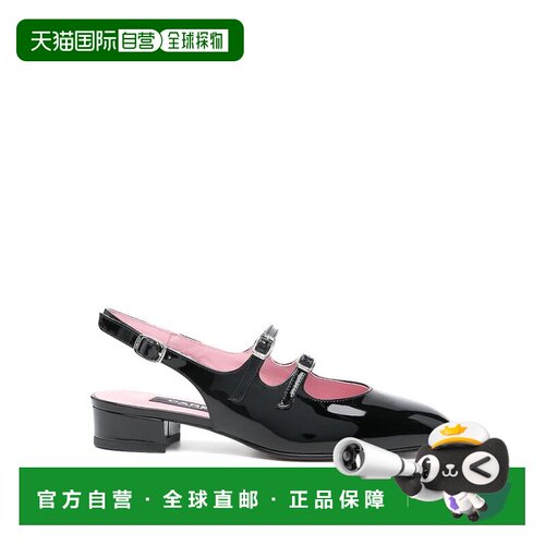 香港直邮CAREL PARIS 女士高跟鞋 PECHEBLACK SS2【付后1h可退】