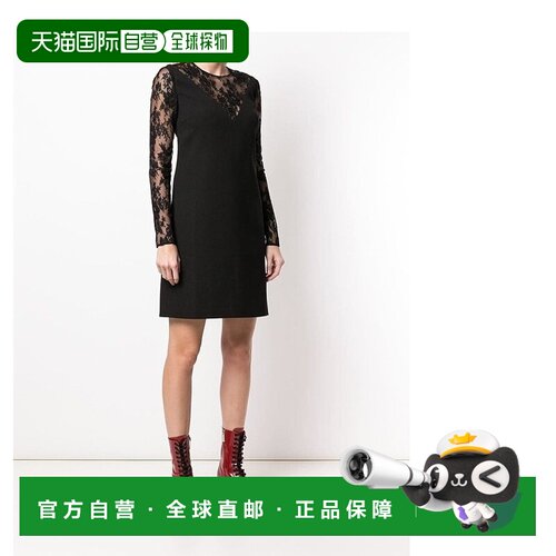 香港直邮Givenchy 蕾丝拼接短款连衣裙 BW20GB10E【付后1h可退】