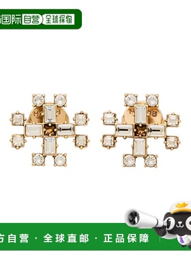 1h可退 香港直邮Tory Burch 托里 伯奇 女士 耳环 metal金属色 舒