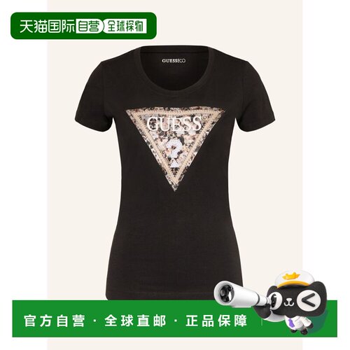 香港直邮guess 女士 上装T恤