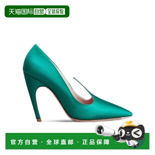 缎面高跟鞋 皮鞋 RVW68434240RS0细高跟 Vivier 香港直邮Roger