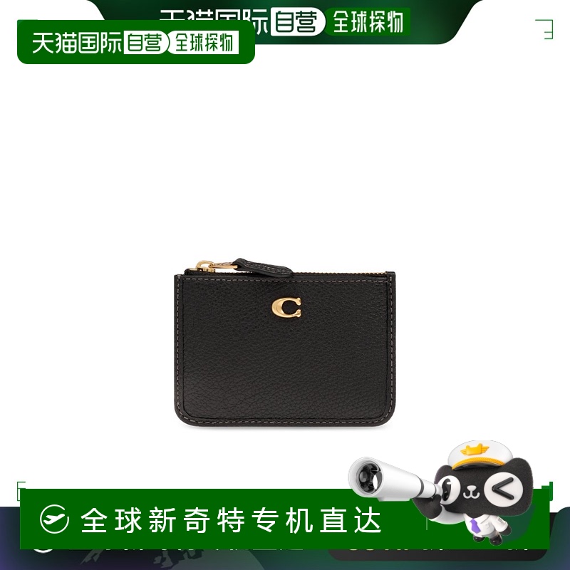 欧洲直邮COACH/蔻驰女士功能小包卡包时尚百搭精致女包CR5500B4BK