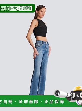 1h可退 欧洲直邮BALMAIN 女士衬衫 DF1AB026KG96EAC