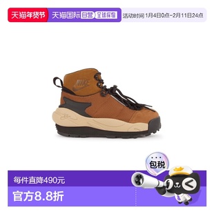 自营欧洲直邮Nike耐克 x Sacai联名系列浅英伦棕网眼织物户外机能