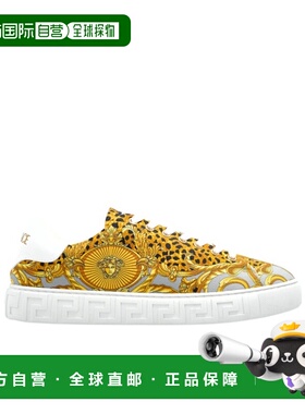 香港直邮Versace 圆头运动鞋范思哲 10135681A16198低帮厚底