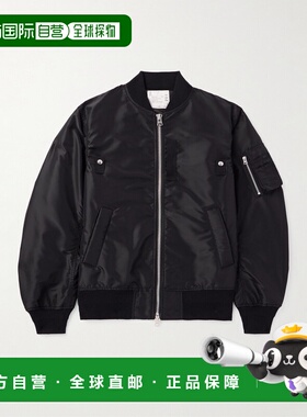 1h可退 香港直邮Sacai 男士 拉链休闲夹克 SCM201 black黑色 舒适