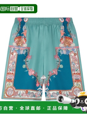 香港直邮Versace 松紧腰短裤 10024761A14567