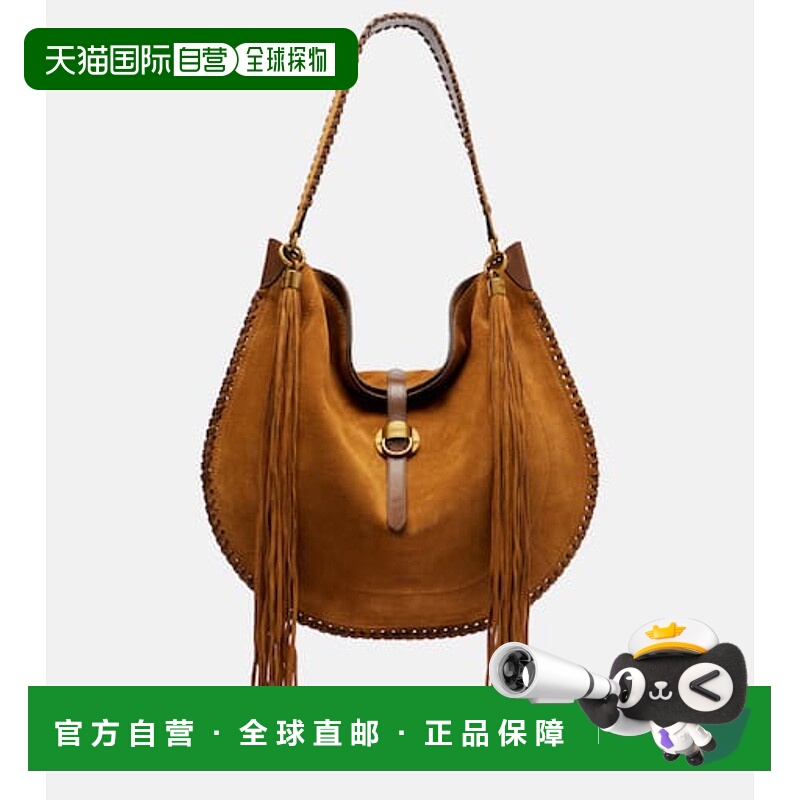 1h可退 香港直邮Isabel Marant 伊莎贝尔 玛兰 女士 Oskan 绒面革