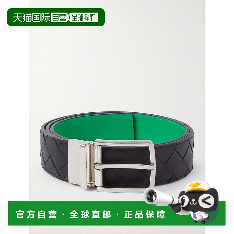 1h可退 香港直邮Bottega Veneta 葆蝶家 男士 徽标腰带 652944VCP